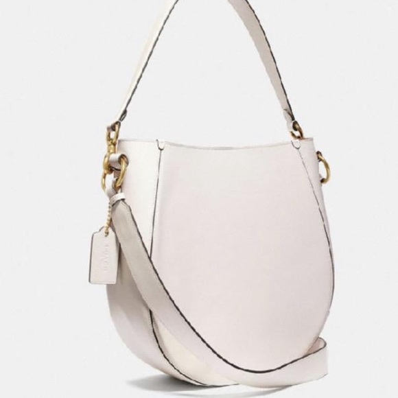 Coach Mady Hobo - Brass/ Chalk - Picture 3 of 5